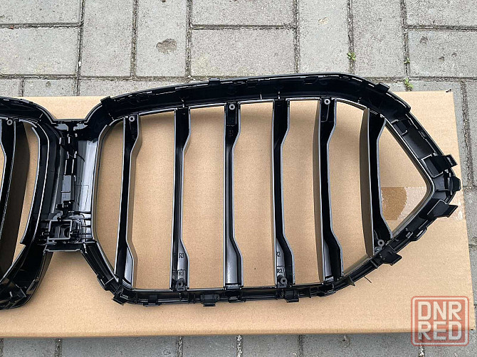 Решетки радиатора bmw x6 g06 тюнинг ноздри (черный глянц) Запорожье - изображение 8