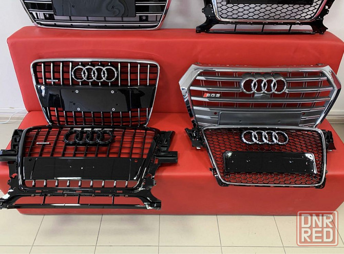 Решетка радиатора Audi Ауди А1 Q8 A6 A7 A8 TT A3 A4 A5 Q3 Q5 Q7 S RS Запорожье - изображение 5
