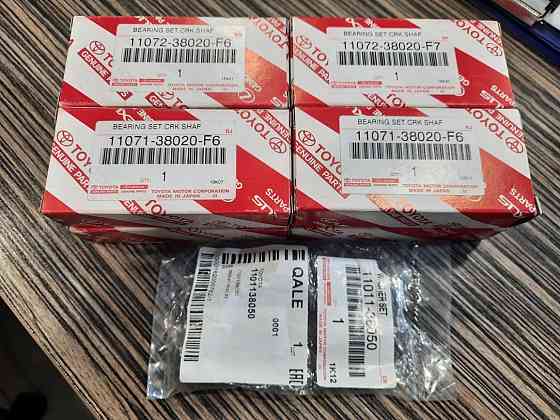 Lexus 2URGSE вкладыши полукольца 11072-38020 11071-38020 11011-38050 Запорожье