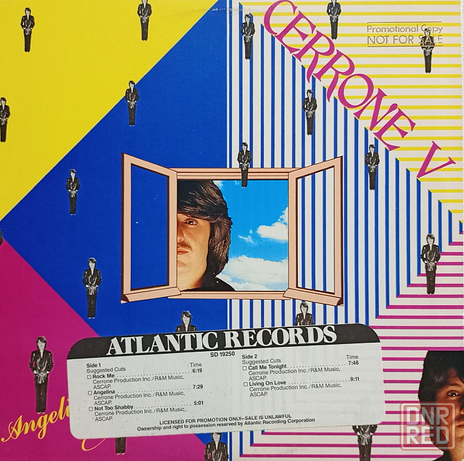 Виниловая пластинка LP "Cerrone" -"Angelina" Донецк - изображение 1