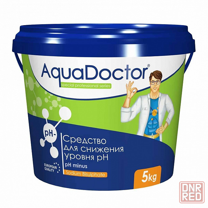 Средство для снижения уровня pH AquaDoctor pH Minus 5 кг. Донецк - изображение 1