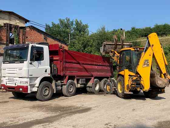 Шлак Отсев Мусор Экскаватор JCB 3cx Запорожье