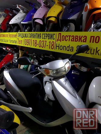 Скутер Honda Dio Af 27 gray без пробега по Украине Запорожье - изображение 3