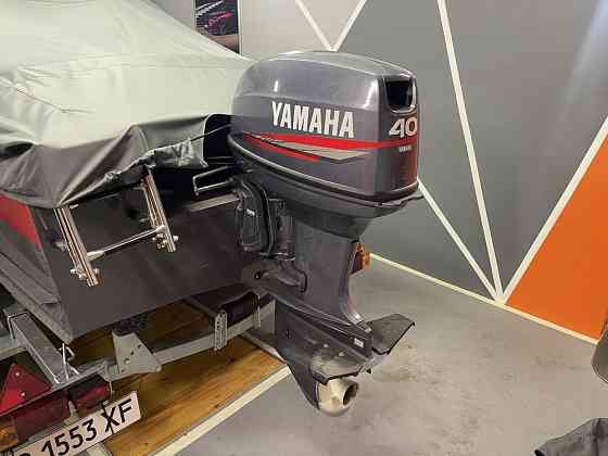 Прогресс 2. Мотор Yamaha 40. Лафет Запорожье