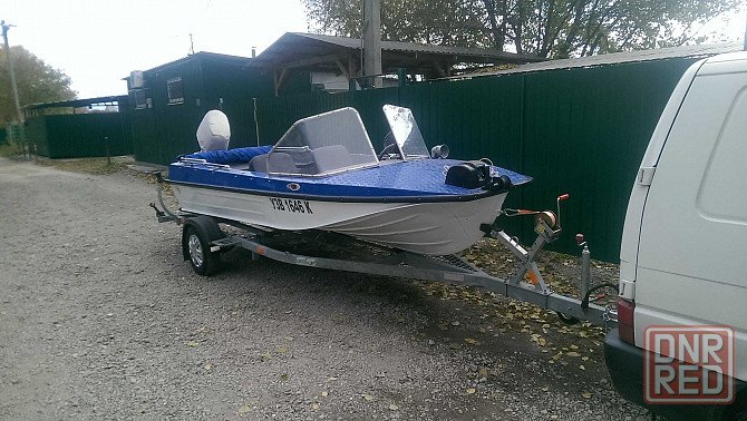 Продам лодку Казанка-5 с мотором HONDA 50 Запорожье - изображение 1