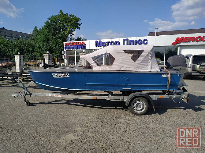 Лодка Прогресс 2м, honda bf 40 инжектор трим. Запорожье - изображение 2