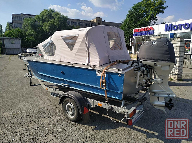 Лодка Прогресс 2м, honda bf 40 инжектор трим. Запорожье - изображение 5