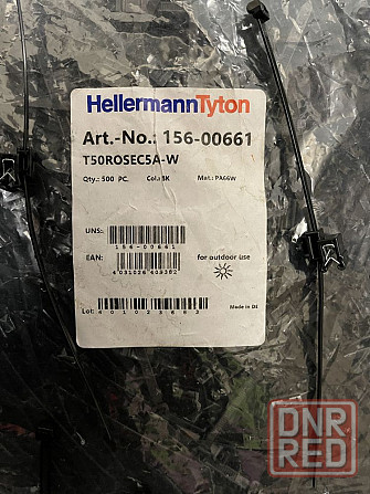 Стяжки  HellermannTyton Запорожье - изображение 1