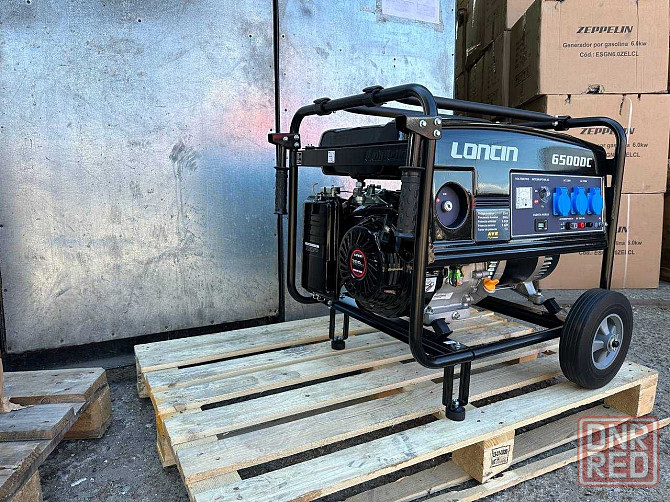 Бензиновий генератор LONCIN LC6500 5.5Kw - швидка доставка безкоштовна Запорожье - изображение 1