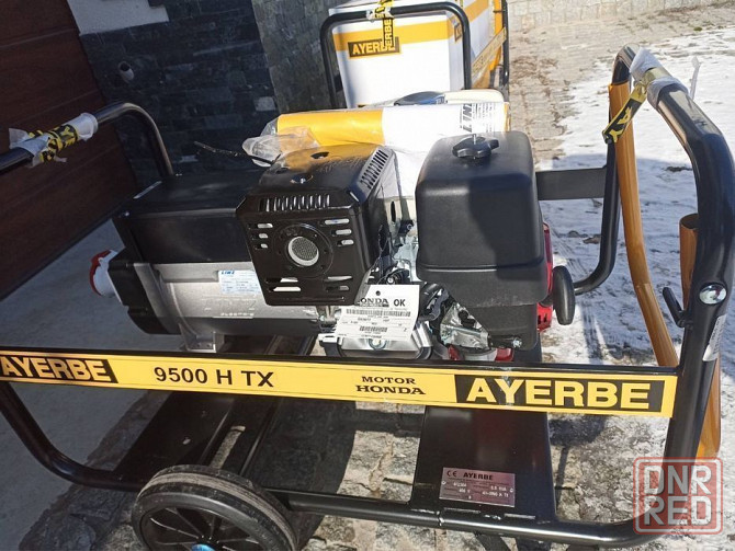 Испанский бензогенератор 8-9,5кВА/3Ф Ayerbe 9500H HONDA GX-390 Запорожье - изображение 2