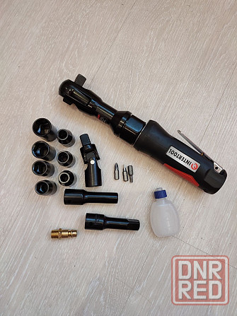 Гайковерт угловой пневмо в кейсе +набор головок 1/2 INTERTOOL PT 1110 Запорожье - изображение 6