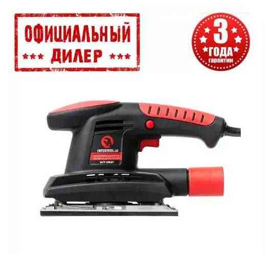 Шлифмашина вибрационная платформа 187*90 мм INTERTOOL WT-0521 Запорожье
