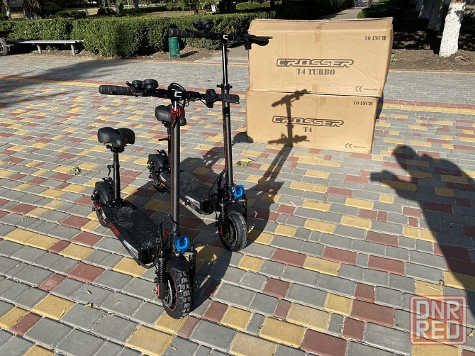 Электросамокат Crosser E9 MAX/T4 Запорожье - изображение 1