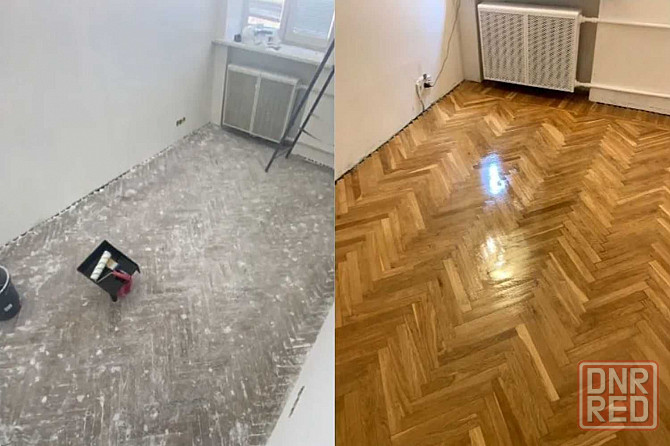 Паркетные работы. Циклевка полов, снятие краски, реставрация паркета. Запорожье - изображение 4