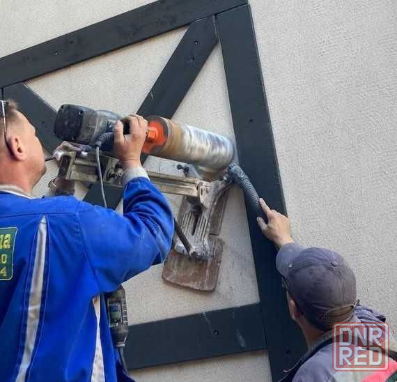 Алмазное бурение отверстий под вентиляцию . Алмазная резка без пыли Запорожье - изображение 1