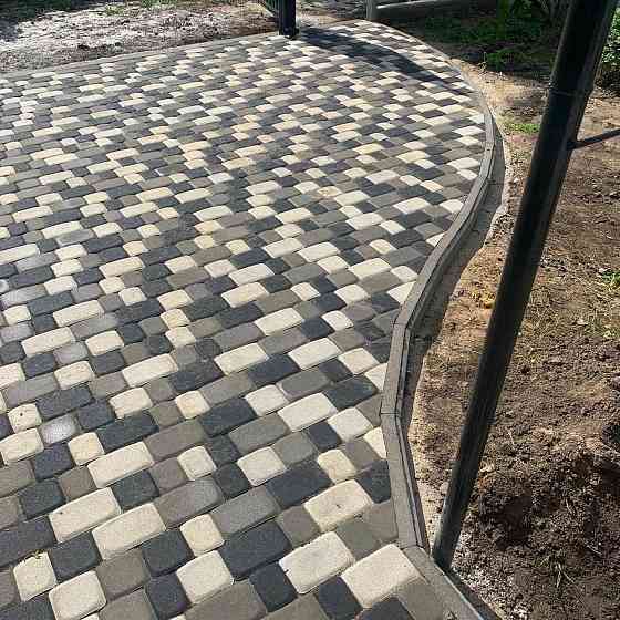 Укладка тротуарной плитки Запорожье