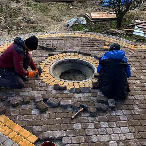 Укладка тротуарной плитки Запорожье