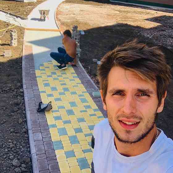 Укладка тротуарной плитки Запорожье