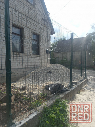 Монтаж, установка забора со сварной сетки под ключ Запорожье - изображение 2