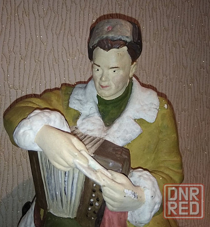 Статуэтка василий теркин гипс кунгур ссср. Донецк - изображение 3