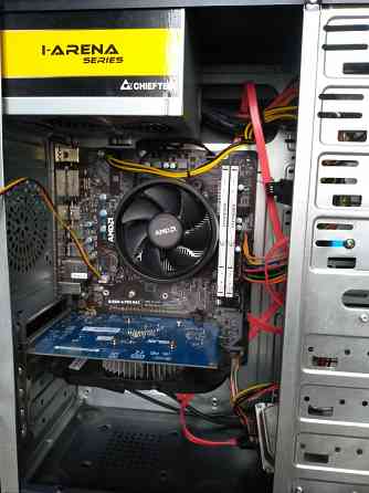 Компьютер на ам 4 /Ryzen 5 2600 / RX 6600 Енакиево