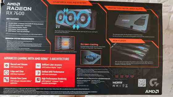 Gigabyte Radeon Rx 7600 Gaming Oc 8 Гб Донецк