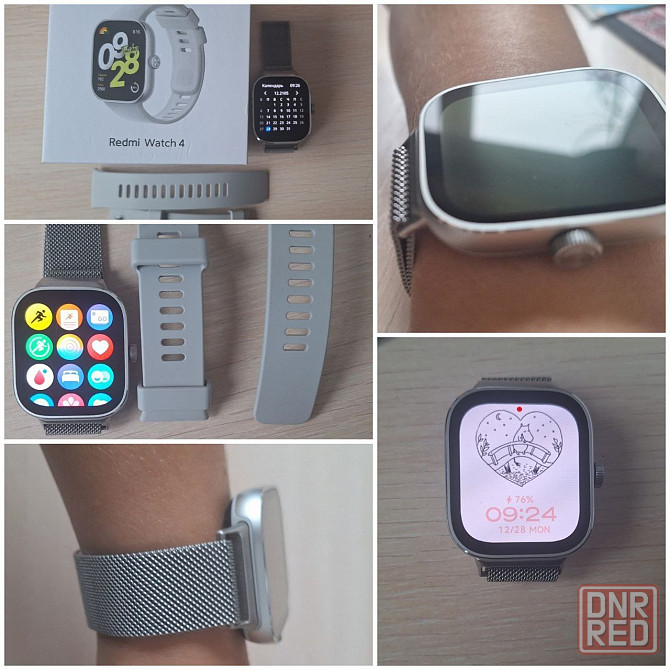 электронные смарт часы Xiaomi Redmi watch 4 Донецк - изображение 1