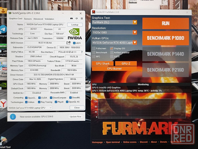 Новый ! C большим экраном 16 дюймов на 14ти ядерном i7 + Ddr 5 16gb + 512 ssd+ rtx 4050 6Гб. гар12м Донецк - изображение 6