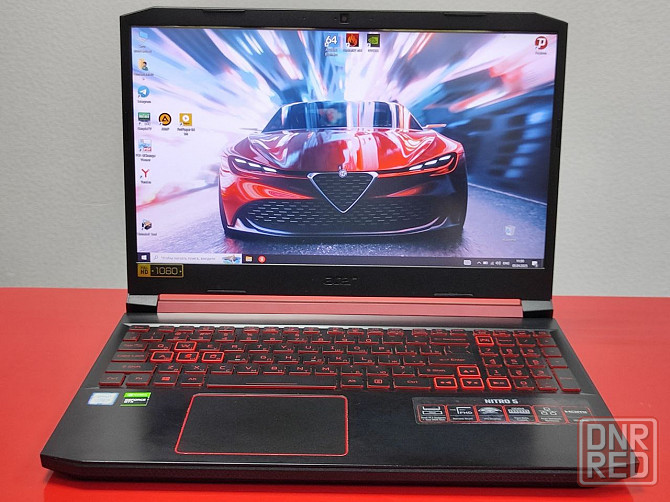 Игровой по доступной цене Nitro 5 15.6 Fullhd/i5 проц/8пи/256SSD+320HDD/Nvidia gtx1050 3gb Донецк - изображение 1