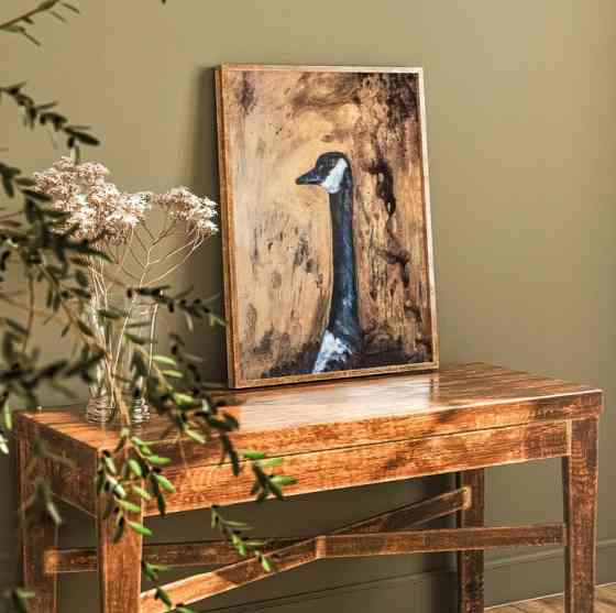LOFT Картина "Гусь" на холсте (без рамы) Донецк