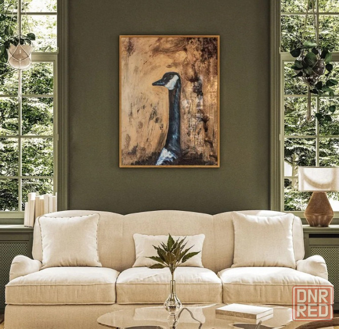 LOFT Картина "Гусь" на холсте (без рамы) Донецк - изображение 2