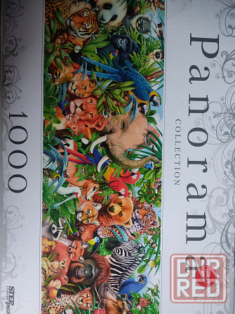 Пазлы мир животных Step puzzle 1000*340мм Донецк - изображение 1