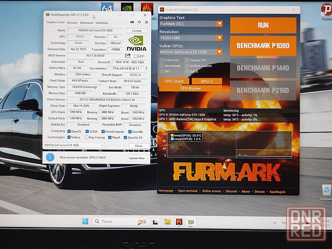 Игровой ноутбук acer nitro 5 как новый ! Ryzen5/8gb/256ssd/gtx1650 4gb Донецк - изображение 7