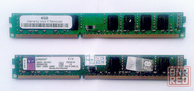 Оперативная память DDR3, 4 gB, обе - Kingston Донецк - изображение 1