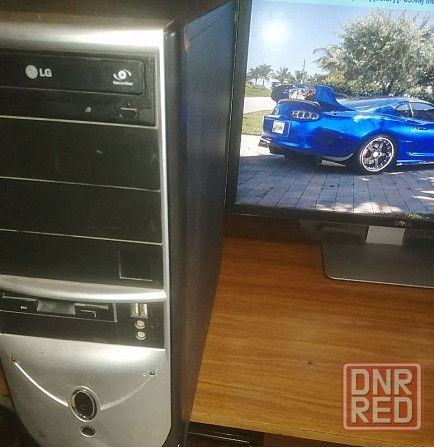 4ядерный системник Athlon II x4 641 плата Asus 8ГБ памяти видео 2Гб Radeon HD7450 Горловка - изображение 1