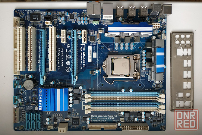 Материнская плата GIgabyte GA-P55-UD3 socket 1156 Донецк - изображение 1