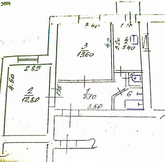 Продам 2х комн. кв., 2/5 эт., 42 кв.м. - Макеевка, ул. Фонтанная, Макеевское мрэо Макеевка