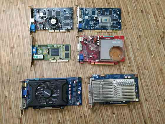 Видеокарты AGP и PCI-express Донецк
