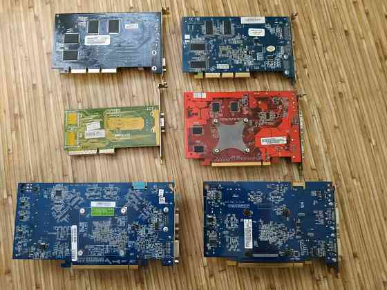Видеокарты AGP и PCI-express Донецк