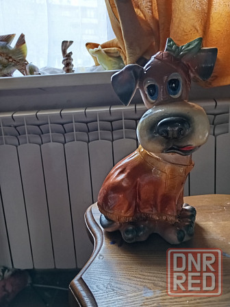 Керамическая фигурка Собака, размер 14*27 см, цена 500 р Донецк - изображение 2