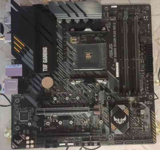 Комплект Asus TUF GAMING B550M-Plus Wi-Fi II+AMD Ryzen 7 5700G+Kingston Fury Black KF436C18BBK2/32 Донецк