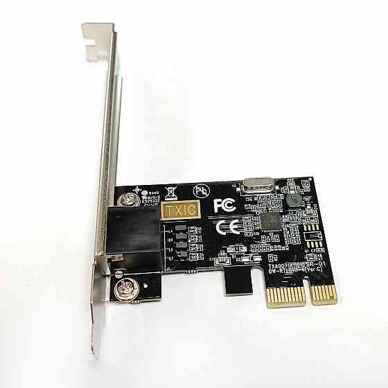 Сетевая карта PCIE RJ45 10/100/1000 Мбит/с Донецк