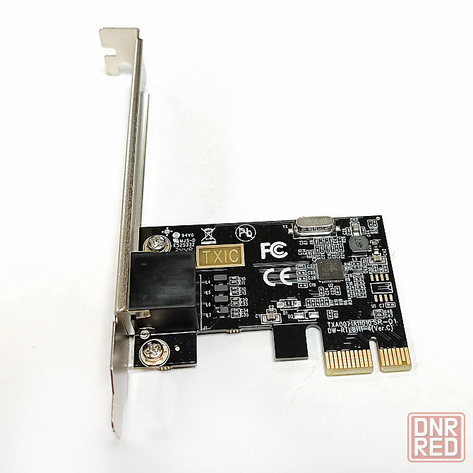 Сетевая карта PCIE RJ45 10/100/1000 Мбит/с Донецк - изображение 1
