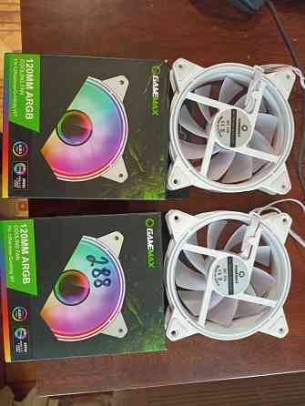 Вентилятор для компьютера ARGB Gamemax FN-12Rainbow-Q-Infinity WT (Кулер) Донецк