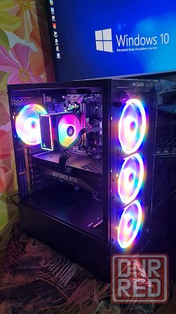 Мощный игровой компьютер+ монитор RTX 3070 Донецк - изображение 1