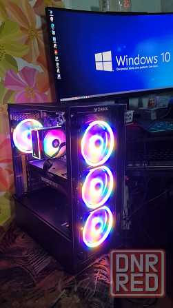 Мощный игровой компьютер+ монитор RTX 3070 Донецк - изображение 2