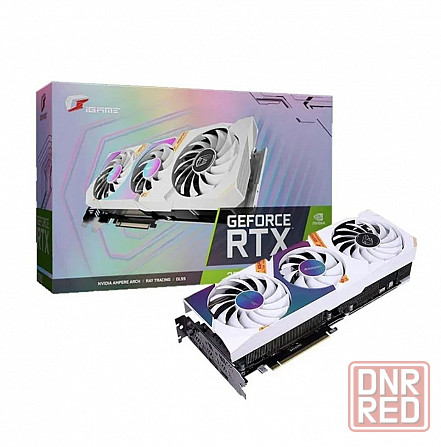 Видеокарта Colorful RTX 3080 iGame Ultra White OC Донецк - изображение 4