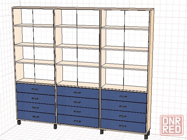Продам стеллаж тройной Донецк - изображение 1